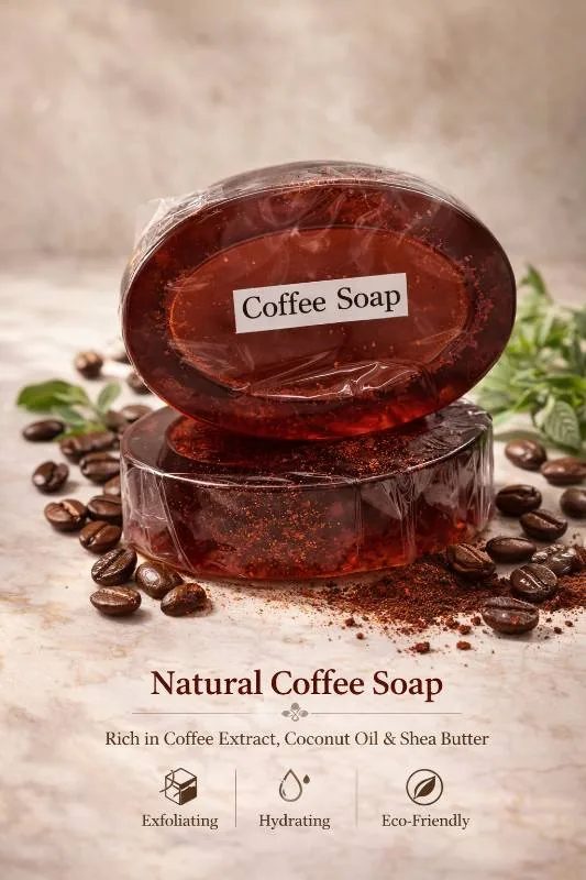 Coffee Herbal Soap thumbnail 2