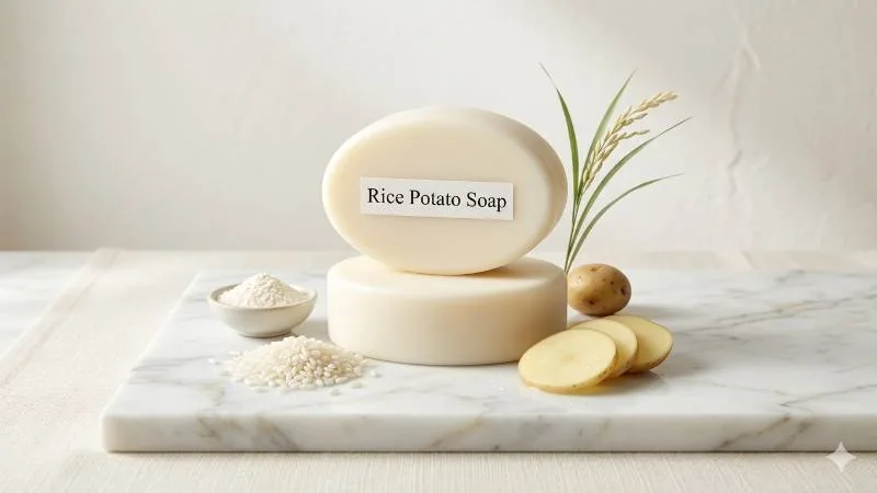 Rice Potato Herbal Soap thumbnail 2